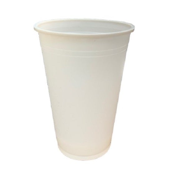 16 Oz -Vaso Biodegradable Plastico Reyma Largo paquete c/25 piezas