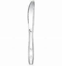 Cuchillo Mediano Smmity Cristal  paquete c/25 piezas