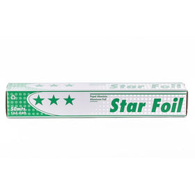 Papel Alum. Star Foil 50 Mts.