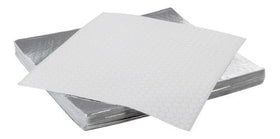 Papel Termico Rh Antigrasa Cortado Aluminio + Papel Blanco 30X30cm paquete c/ 10