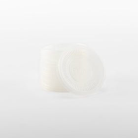 Tapa Plastico Vaso 0 (1 Oz)  paquete c/50 pz