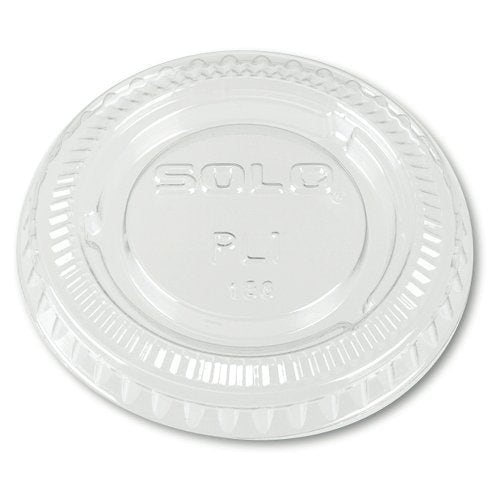 Tapa Plastico Souffle Solocup 01oz. (PL1)  paquete c/125 piezas