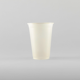8oz -Vaso Biodegradable Plastico Reyma  paquete c/50 piezas