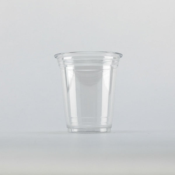 Vaso de plástico PET, de alta calidad, cristalino, capacidad 10 oz. Perfecto para mantener refrescos, té helado frío, dar linda apariencia a tus smoothies, licuados y fruta de forma segura y sin derrames