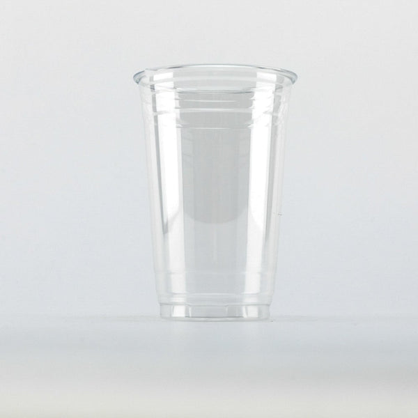 Vaso de plástico PET, de alta calidad, cristalino, capacidad 24 oz. Perfecto para mantener refrescos, té helado frío, dar linda apariencia a tus smoothies, licuados y fruta de forma segura y sin derrames
