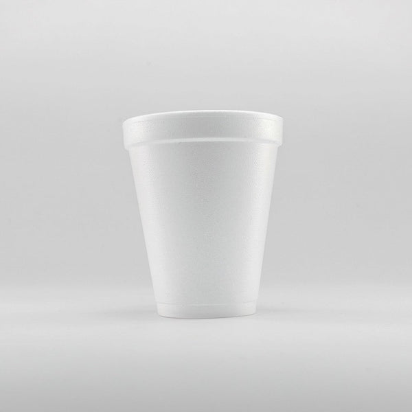 Vaso térmico (hielo seco) blanco 10oz. Por su tamaño es sugerido en eventos para bebidas
