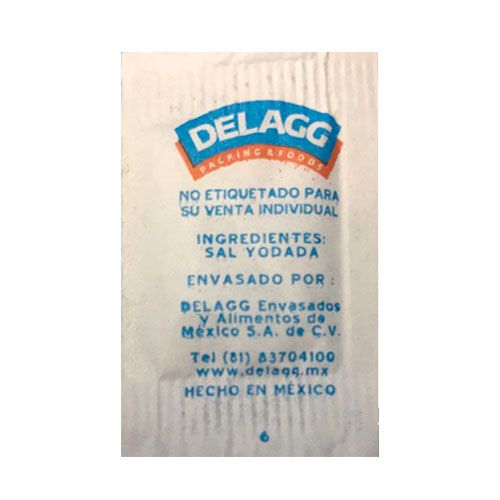 Sal Delagg  0.5 gr  caja c/3000 sobres