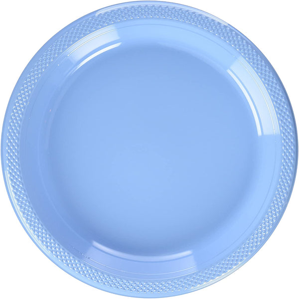 Plato Pl. Bowl Amscan 12 Oz Azul Cielo c/20 piezas