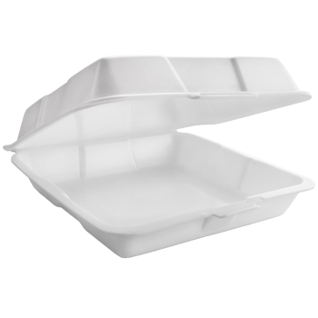 Contenedor Termico  Blanco Reyma  7x7 Liso paquete c/50 piezas