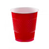 Vaso Amscan Plastico 12 oz Rojo pte. c/20 pz.